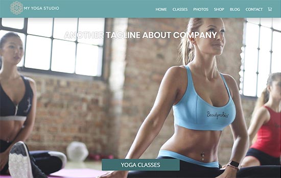 Health and Fitness html website template